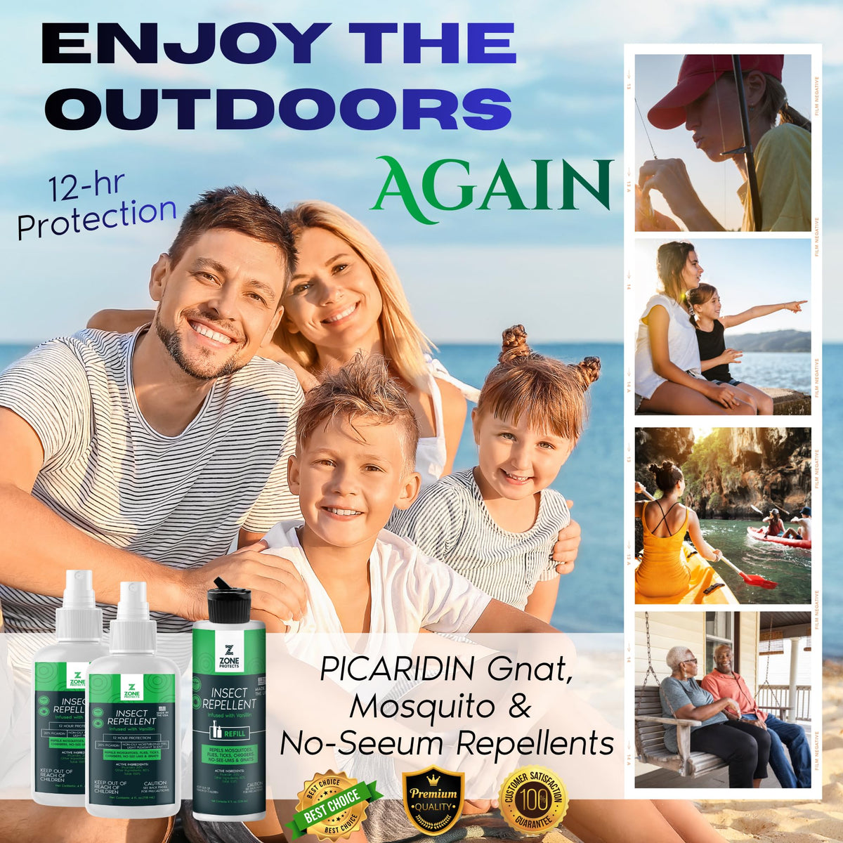 Picaridin Insect Repellent 2-Pack + Refill X42539
