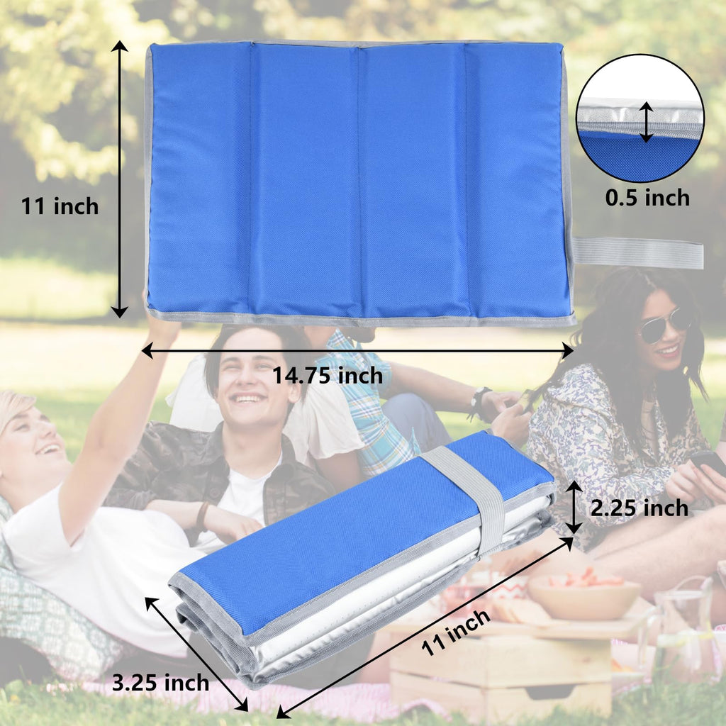 2 Pcs Foldable Foam Seat Cushion P42598