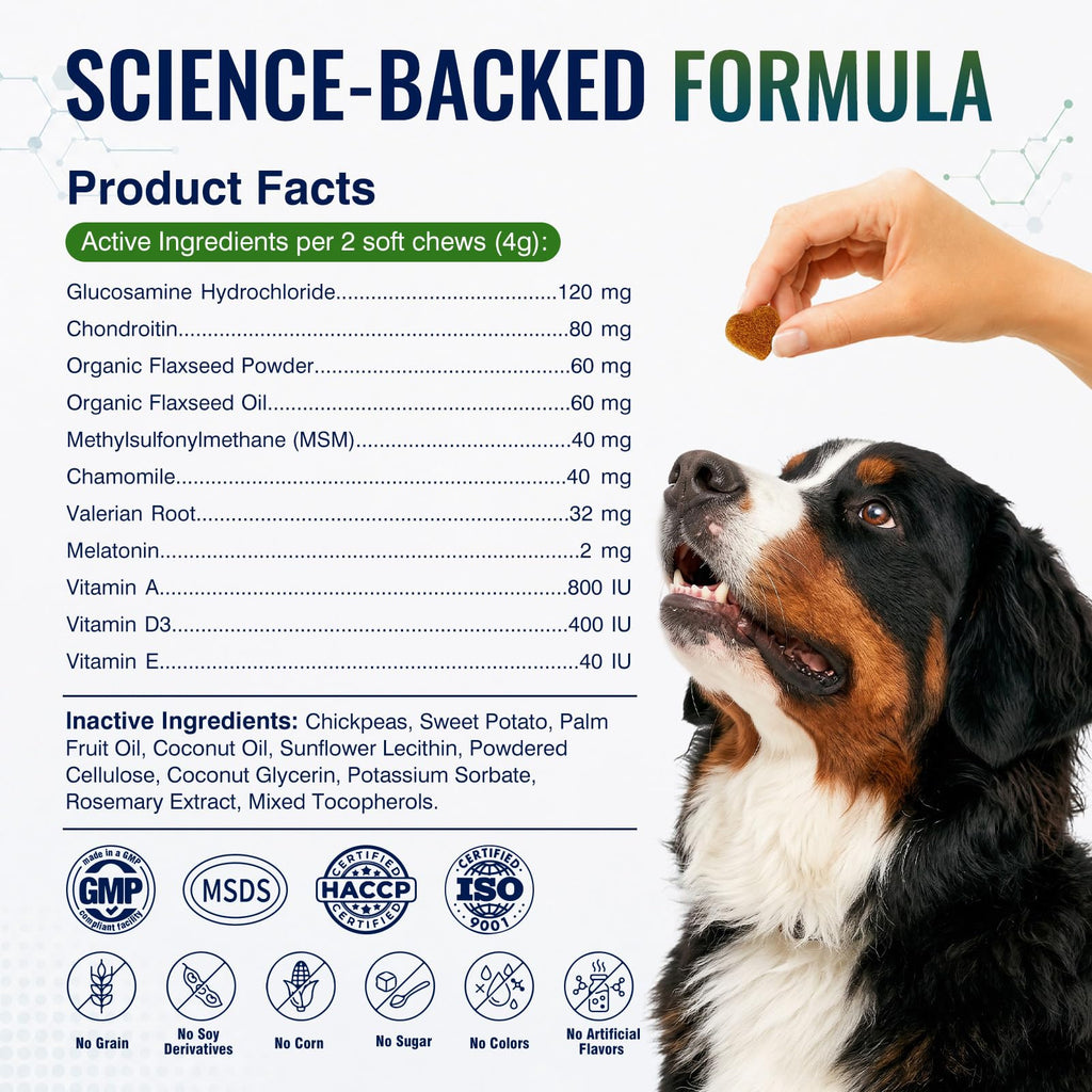 Hip and Joint Supplement for Dogs 200ct Y400