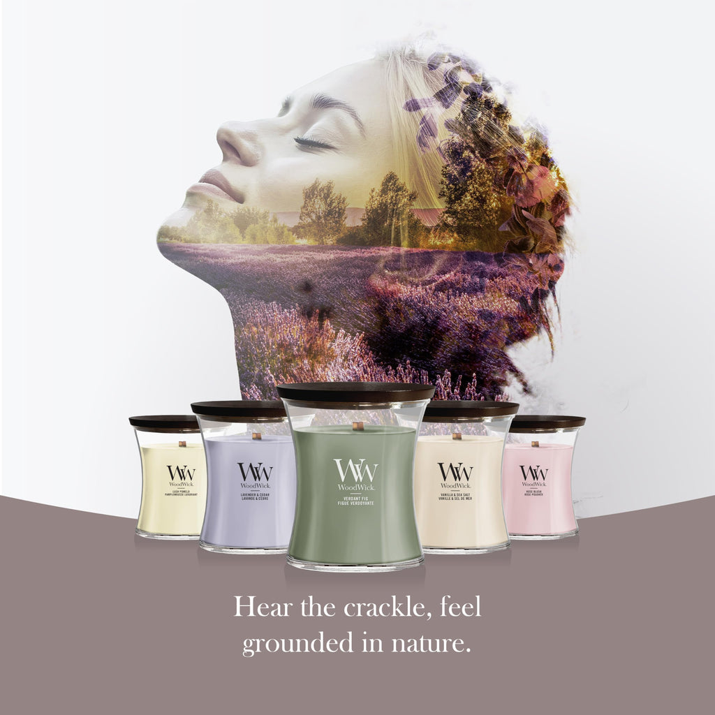 Large Scented Candle with Crackling Wick X814