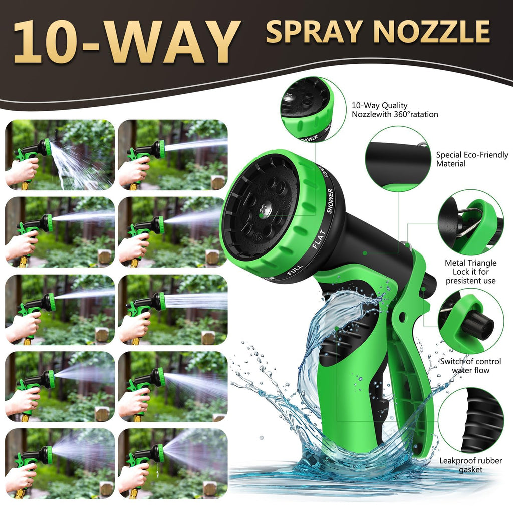 100 ft Heavy Duty No Kink Garden Hose D586482