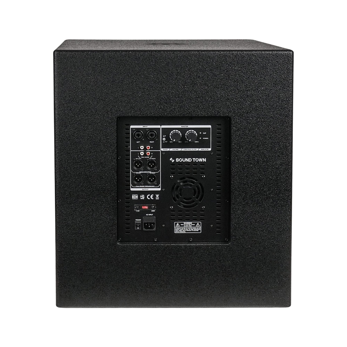 18" 2400W Powered Subwoofer Y4480