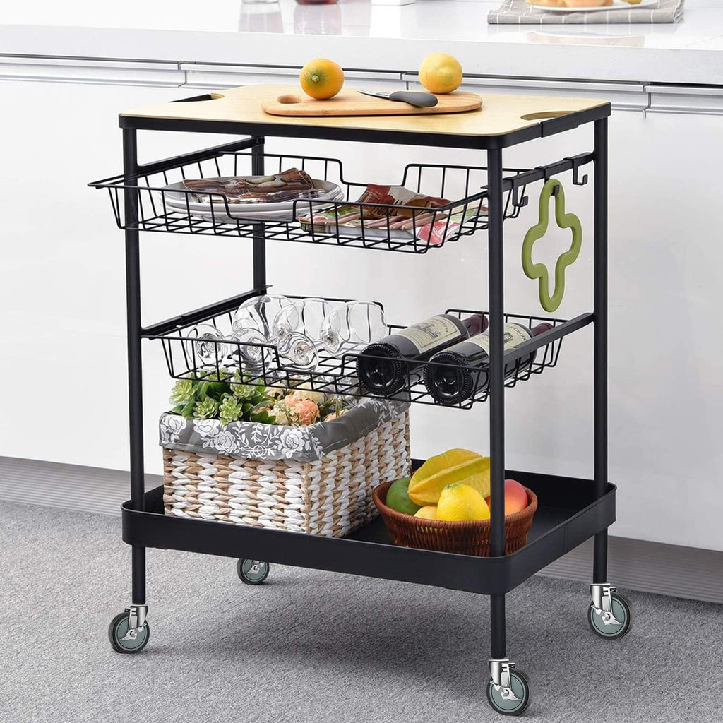 4 inches Casters for Wire Shelving Racks, Set of 4 P5265