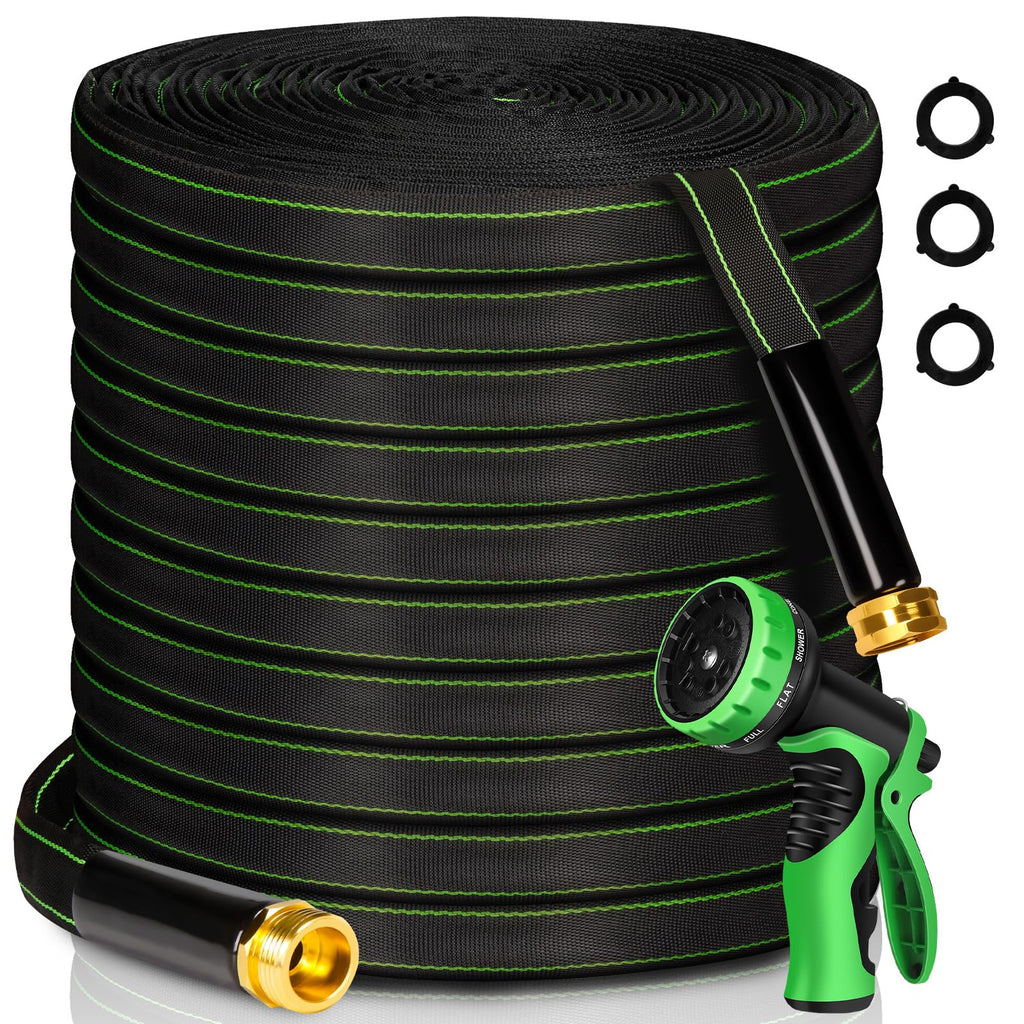 100 ft Heavy Duty No Kink Garden Hose D586482