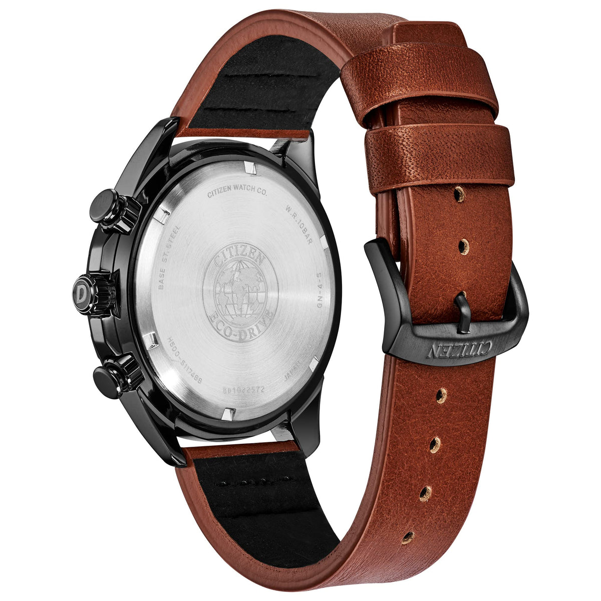 Men's Stainless Steel Eco-Drive Watch R549