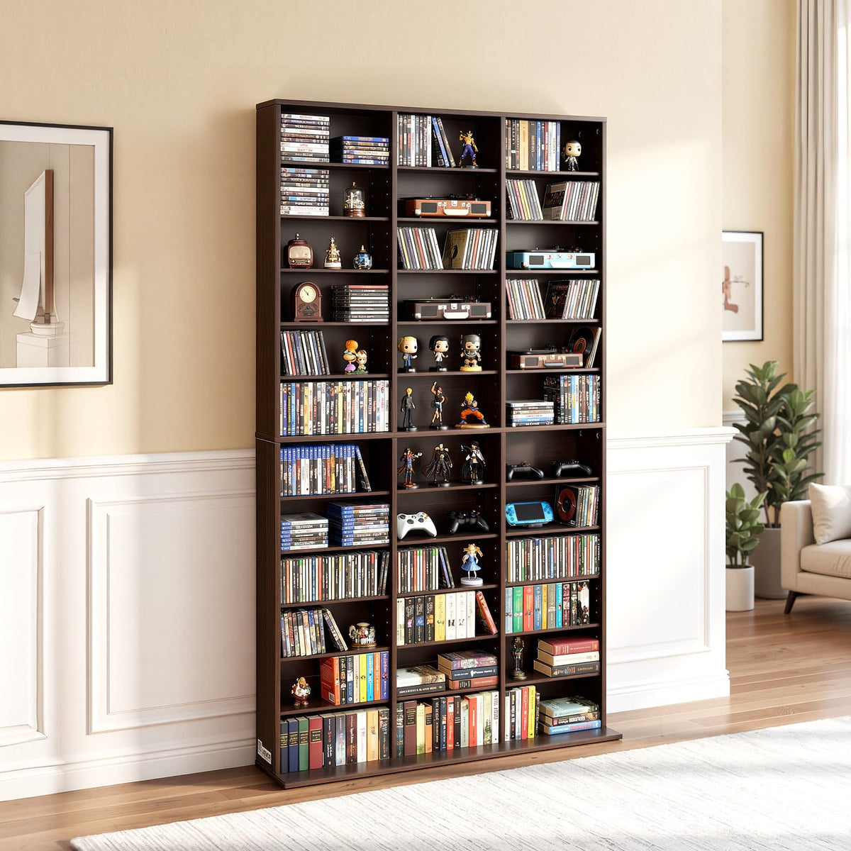 12-Tier Media Storage Cabinet C74260