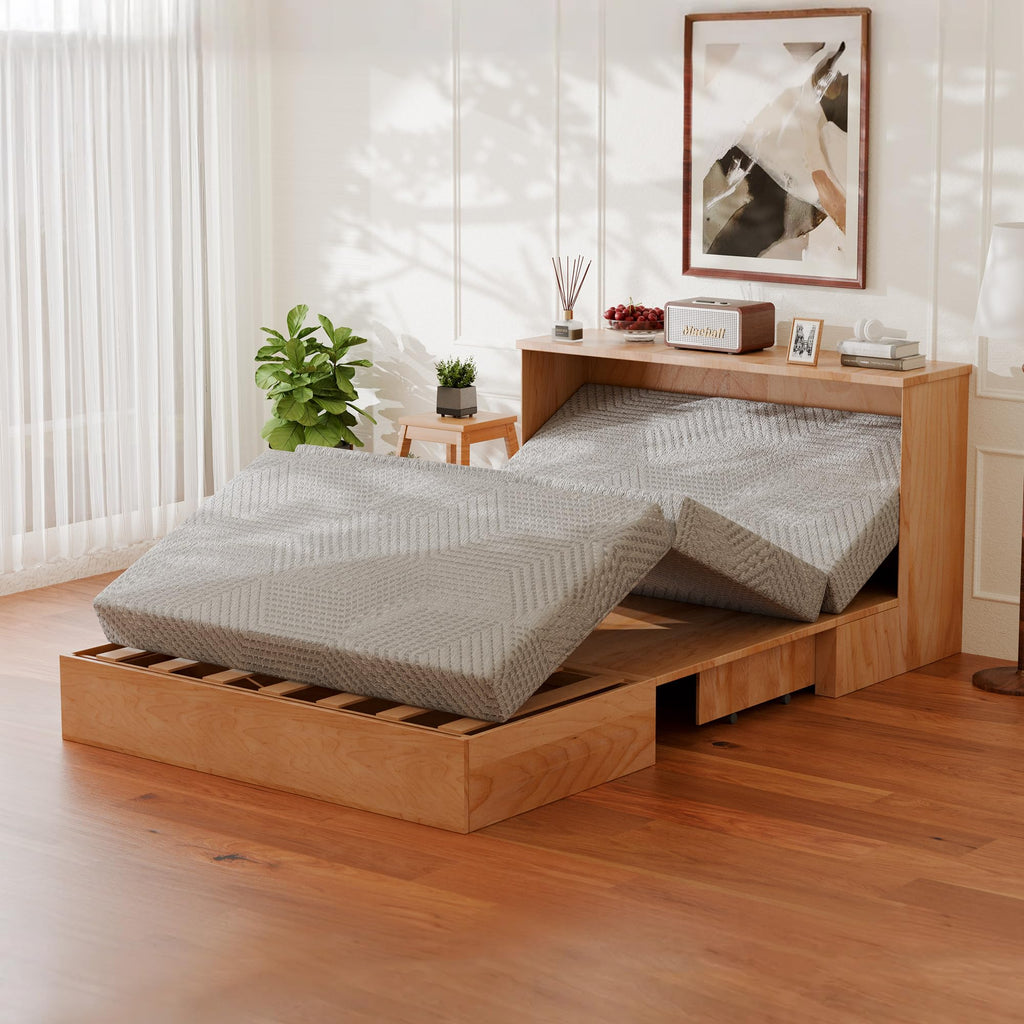 6 inch Twin Memory Foam Folding Mattress C5700