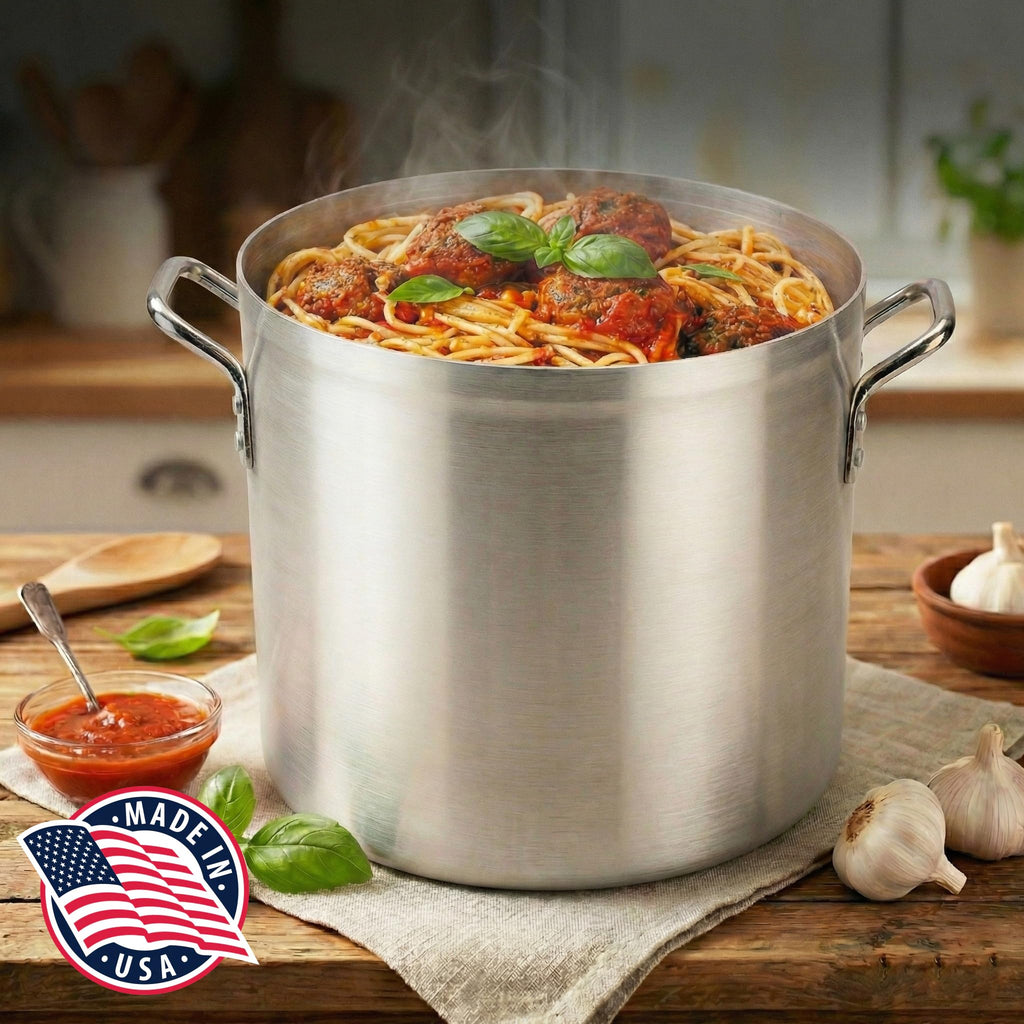 60 Quart Aluminum Stock Pot W224882