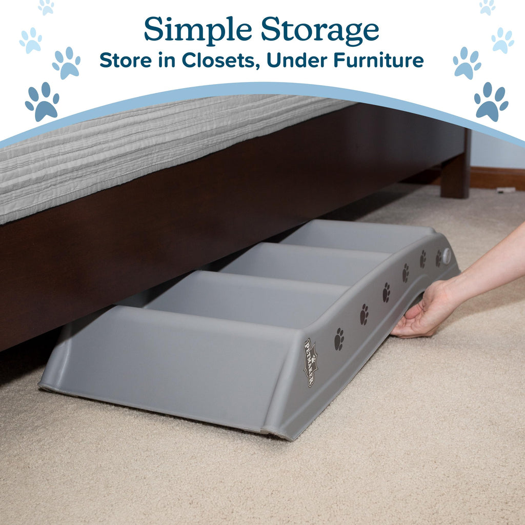 Lightweight Durable Plastic Dog Stairs C591872