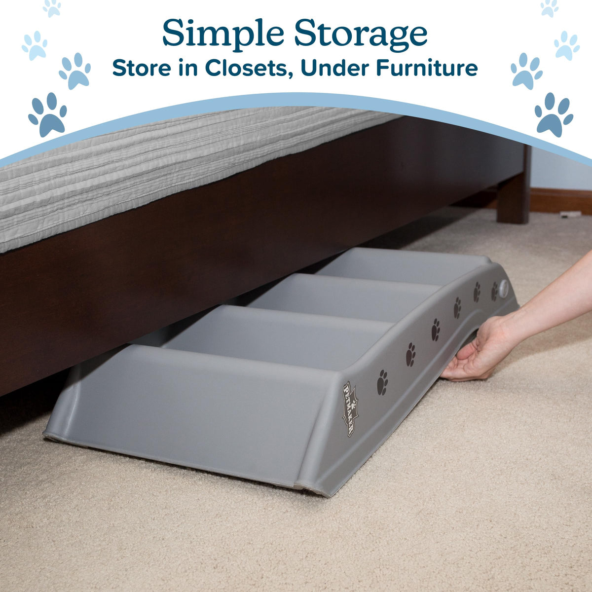Lightweight Durable Plastic Dog Stairs C591872