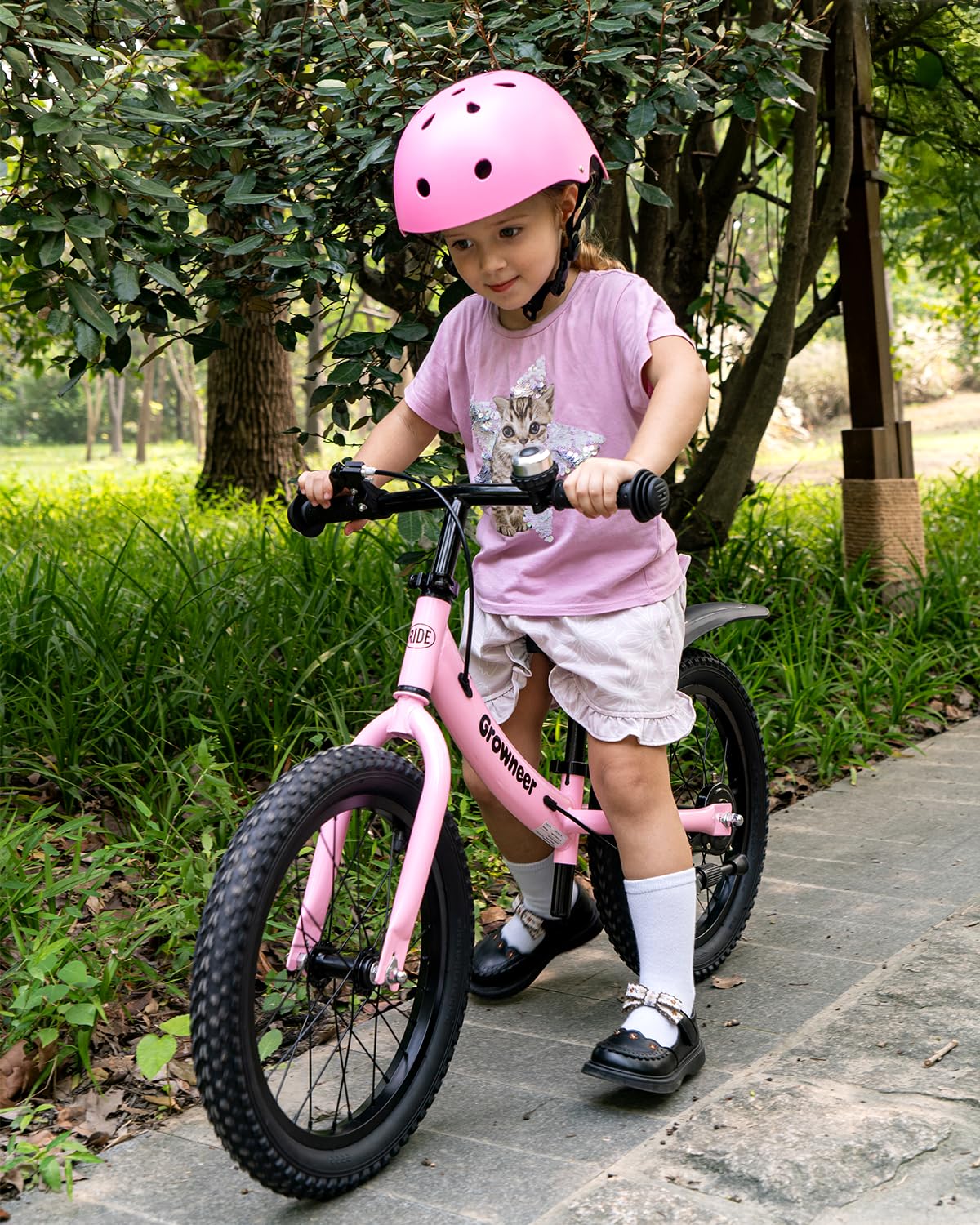 16" Pink Kids Balance Bike H7291