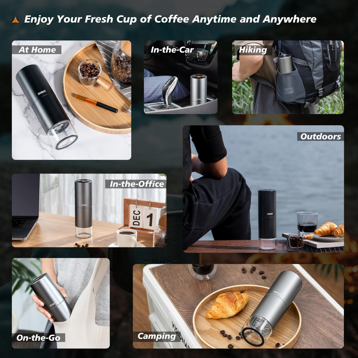 Portable Electric Coffee Grinder Y965