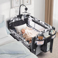 5-in-1 Baby Bassinet Bedside Sleeper with Changing Table A390509