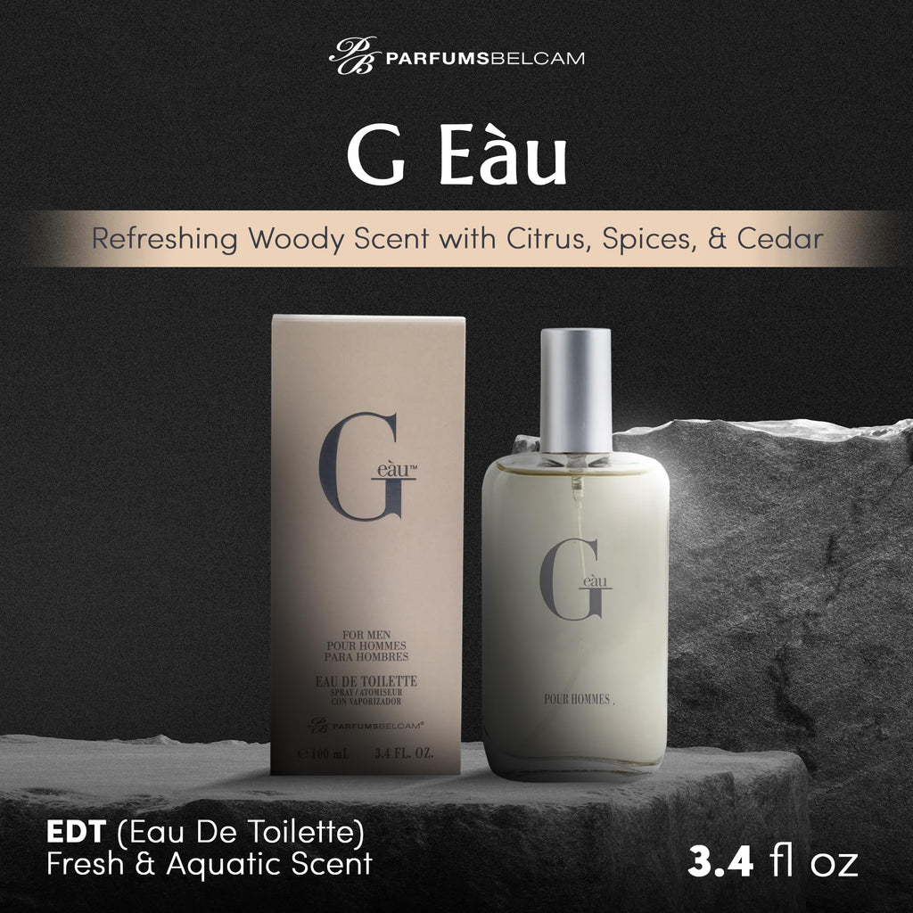 Eau de Toilette Perfume Spray for Men 3.4 Fl Oz Woody Citrus A164175