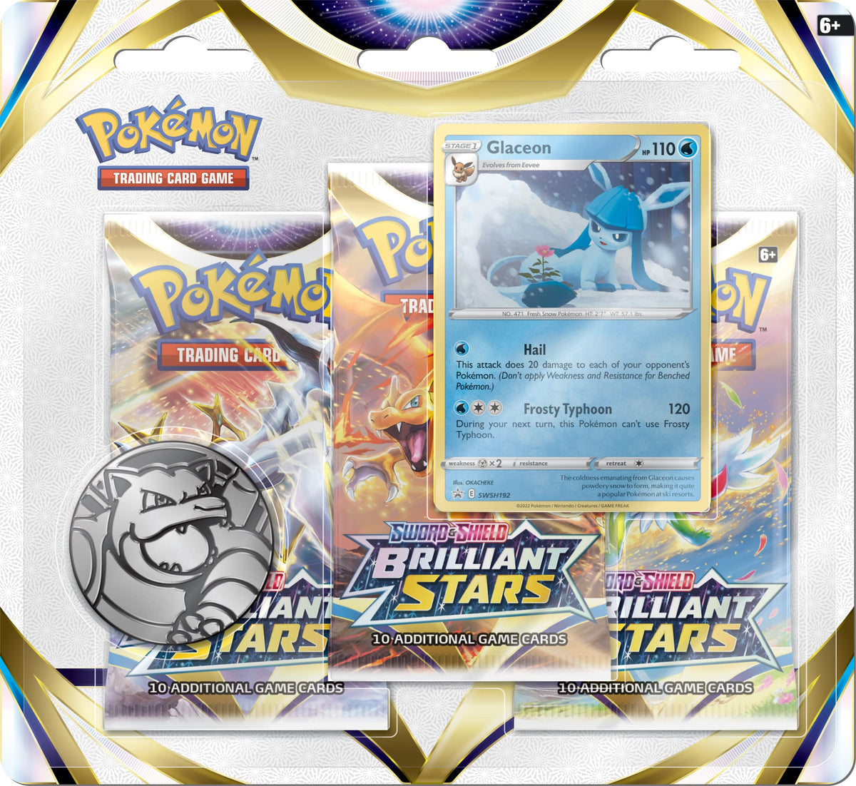 Pokemon TCG Three-Booster Blister G689969